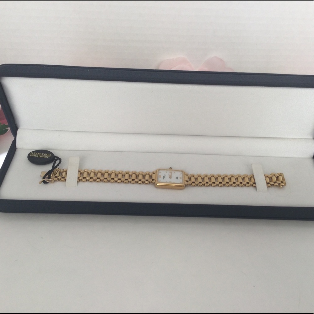 NEW 14k MICHAEL ANTHONY GOLD WATCH - Picture 10 of 10